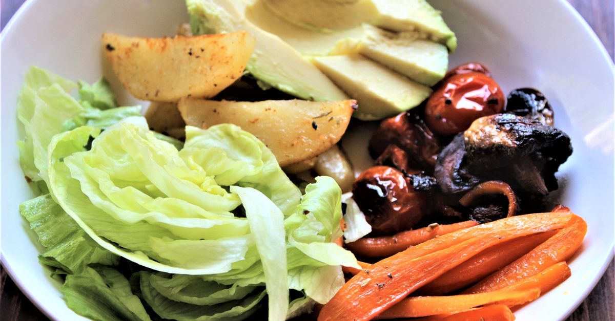 Assiette équilibrée et fraîche